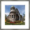 Chapel At Laurel Hill Cemetery Framed Print