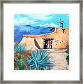 Chapel In The Sun 3 Framed Print