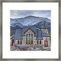 Chapel On The Rock Framed Print