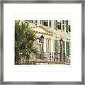 Charleston Architecture 3 Framed Print