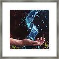 Charm Of Clear Water Framed Print