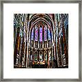 Chartres Framed Print