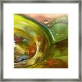 Chartreuse Series Abstract Xiv Framed Print