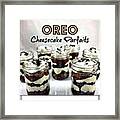 #cheesecake #oreo #dessert #munchies Framed Print