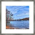 Cheniere Lake Waterscape Framed Print