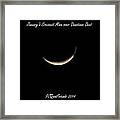 Cheshire Moon Framed Print