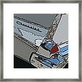 Chevrolet Tail Fin Framed Print