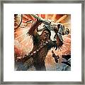 Chewbacca - Star Wars The Card Game Framed Print