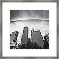 Chicago Black And White Photography Framed Print