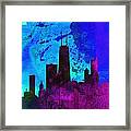 Chicago City Skyline Framed Print