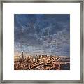 Chicago From Above Framed Print