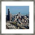 Chicago Looking North 03 Framed Print
