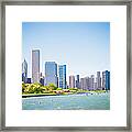 Chicago Skyline Framed Print