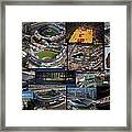 Chicago Sports Collage Framed Print