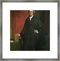Chief Justice Marshall Framed Print
