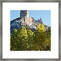 Chimney Rock - Colorado Framed Print