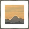 Chiricahua Mtns Near Portal Az Framed Print