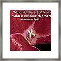 Choose Your Quote Choose Your Picture 6 Framed Print