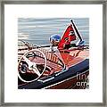 Chris Craft Deluxe Runabout Framed Print