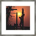 Christ In Prague 1969 Framed Print