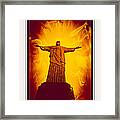 Christ The Redeemer Ver - 3 Framed Print
