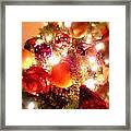 Christmas Abstract Framed Print
