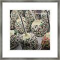 Christmas Candy Apples Framed Print