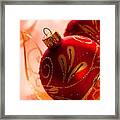 Christmas Glitter Framed Print