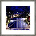 Christmas In The Country Framed Print