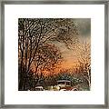 Christmas Tree Delivery Framed Print