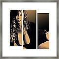Christy Canyon In Copper Framed Print