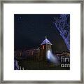 Church Of The Lost City On A Hill Framed Print