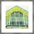 Church Sunburst Framed Print