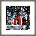 Church Yard Framed Print