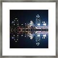 Cincinnati Reflected Framed Print