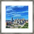 Cincinnati Skyline 2 Framed Print