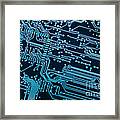 Circuit Board Framed Print