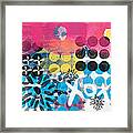 Circus - Contemporary Abstract Art Framed Print