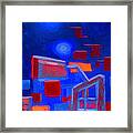 City Lights Framed Print