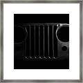 Cj Grille- Fade To Black Framed Print