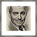Clark Gable Framed Print