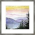 Clear Mountain Morning Ii Framed Print