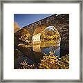 Clements Stone Arch Bridge Framed Print