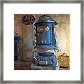 Clermont No 136 Pot Belly Stove Framed Print