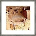 Cliff Palace Closeup Framed Print