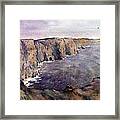 Cliffs Of Moher County Clare Ireland Framed Print