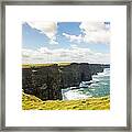 Cliffs Of Moher, Liscannor, County Framed Print
