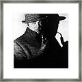 Clive Brook In Sherlock Holmes Framed Print