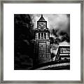 Clock Tower No 10 Scrivener Square Toronto Canada Framed Print