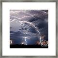 Clothed In Power Framed Print